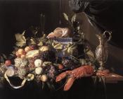 Still-Life with Fruit and Lobster - 让·达维德兹·德·希姆
